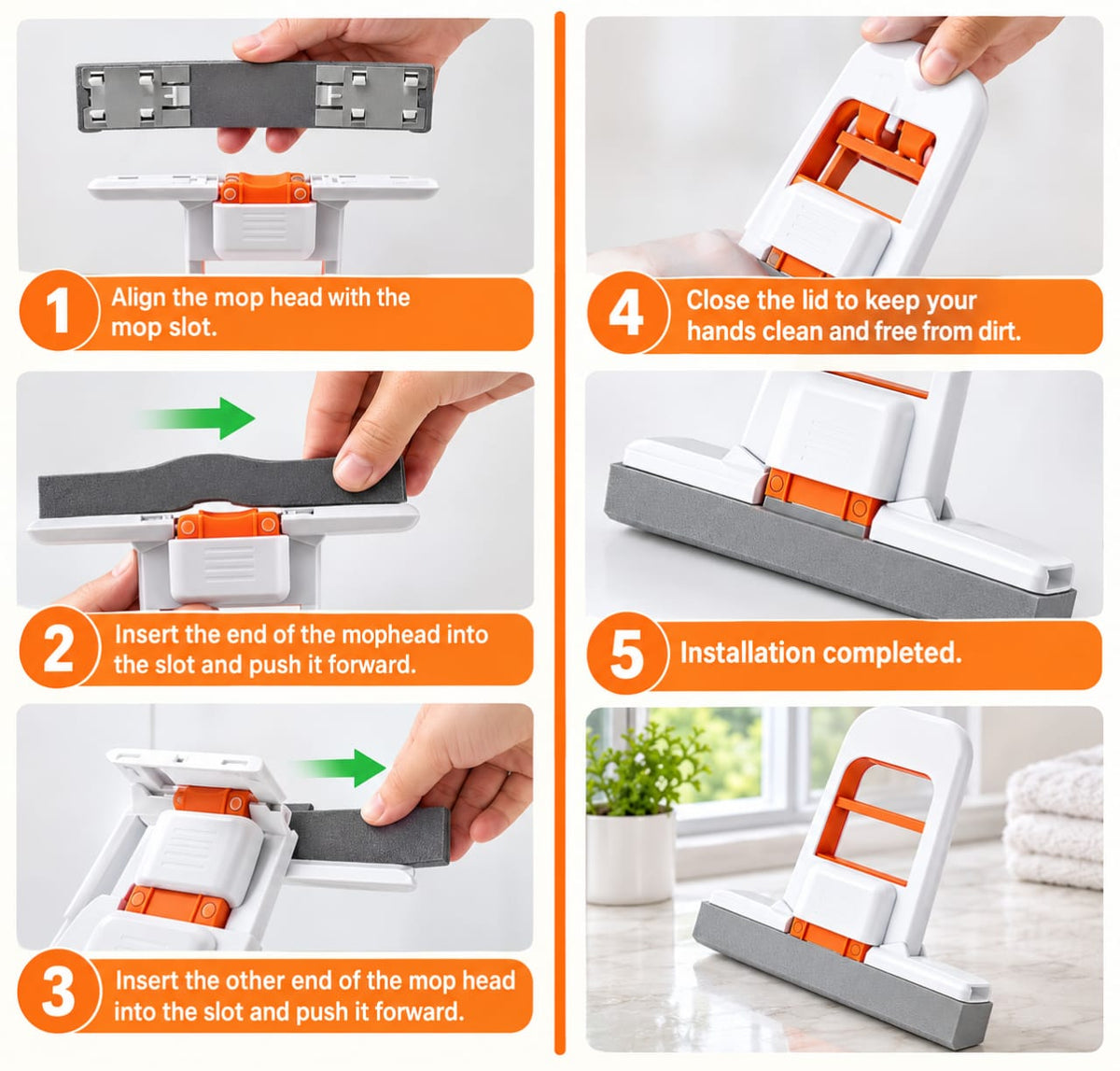 VEYZO MINI SPONGE MOP