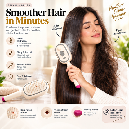VEYZO AIR COMB HAIR STRAIGHTENER AND HAIR MOISTURIZER